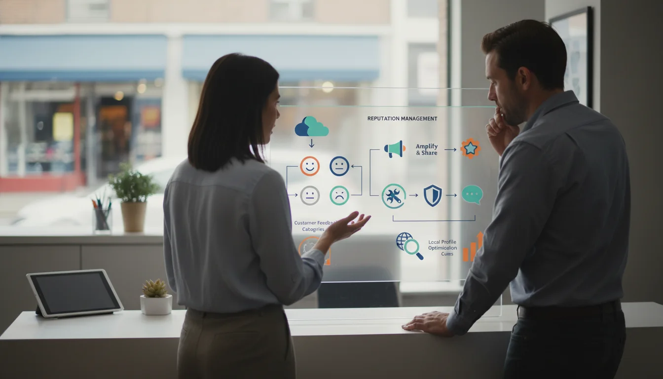 Indianapolis dashboard showing local rankings, website issues, and lead quality review