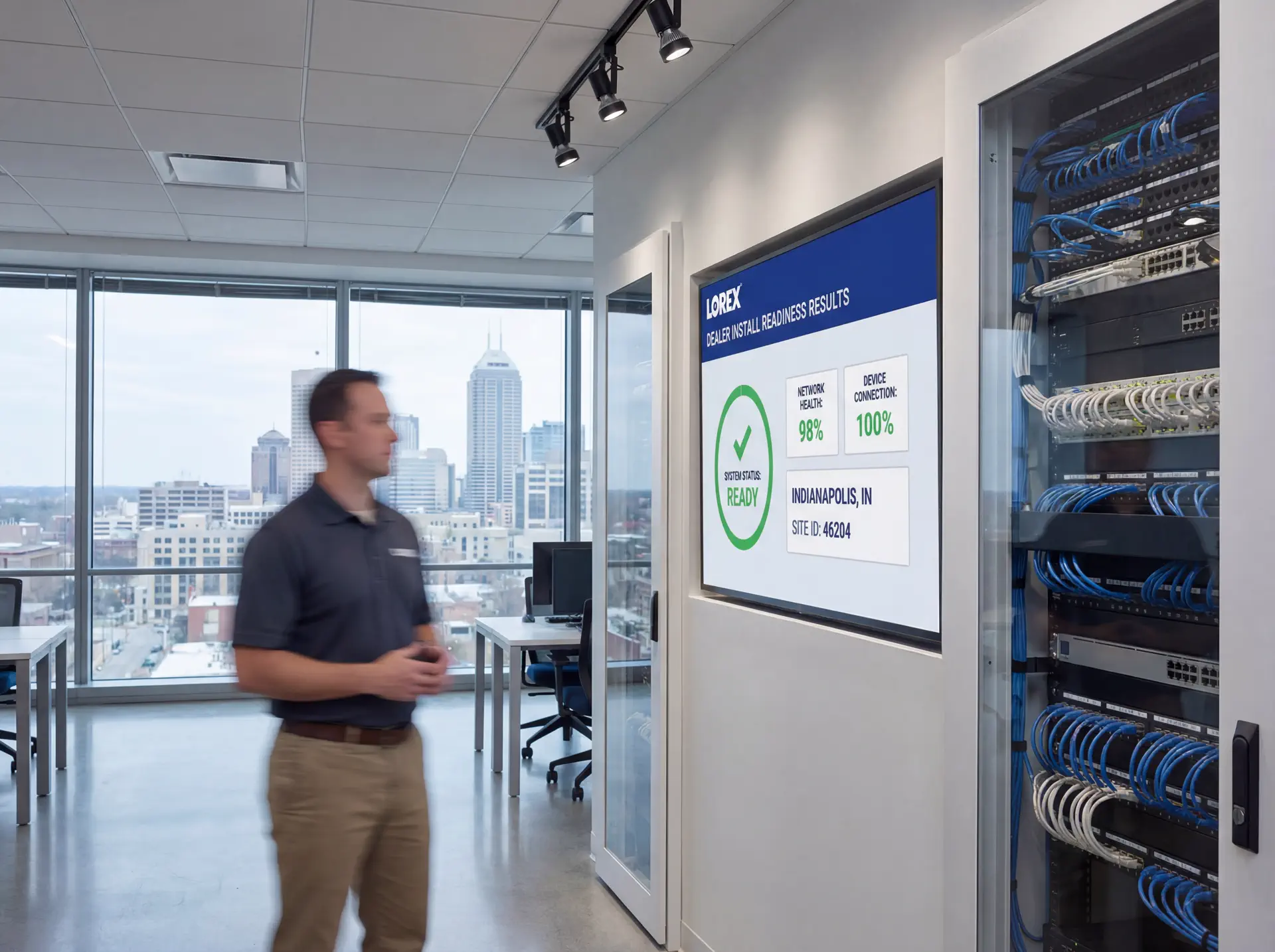 Dashboard and field setup related to How to Prepare for a Lorex Dealer Install in Indiana