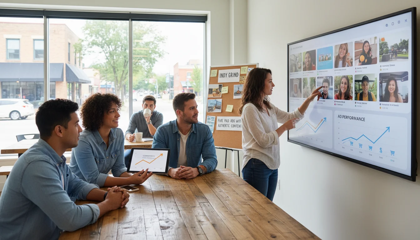 Fix and result scenario in paid versus organic social strategy with aligned execution and improved outcomes.