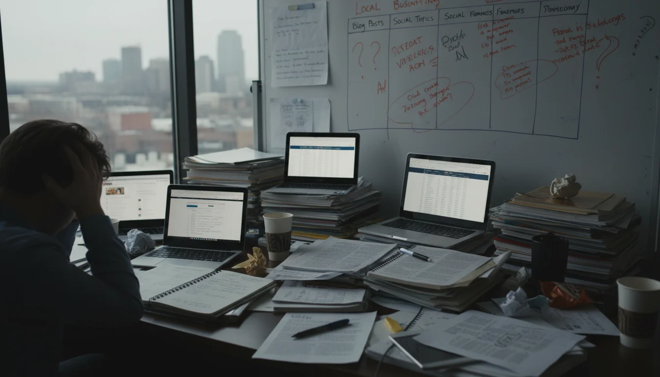 Pain scenario in evergreen content repurposing workflow before a structured implementation strategy.