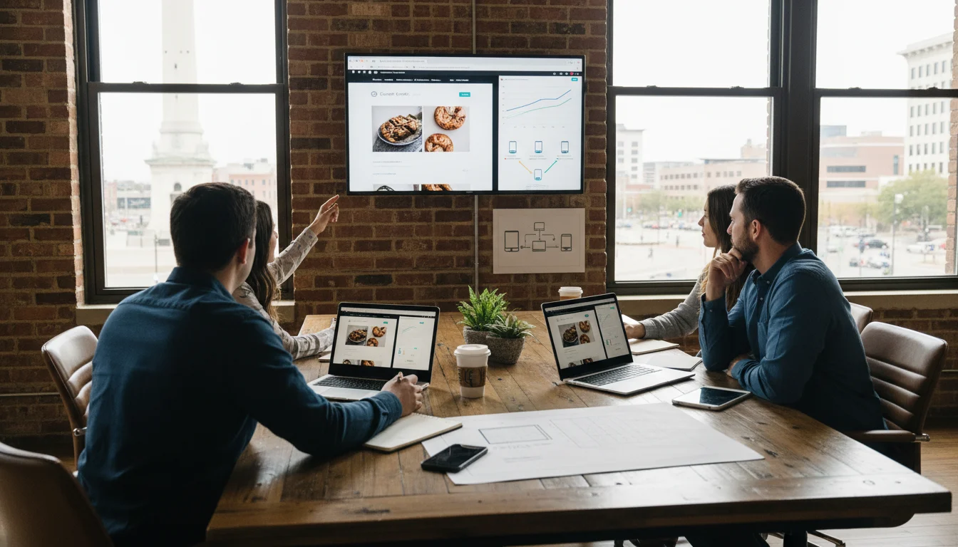 Fix and result scenario in responsive web design optimization with aligned execution and improved outcomes.