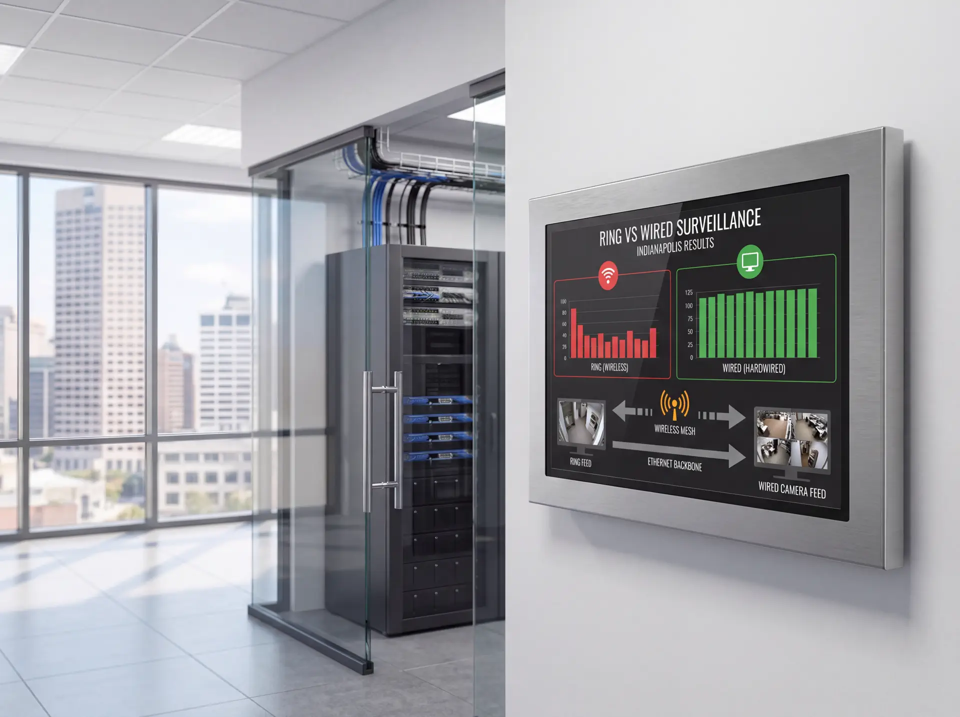 Dashboard and field setup related to Ring vs Wired NVR Systems in Indianapolis: What Owners Should Know