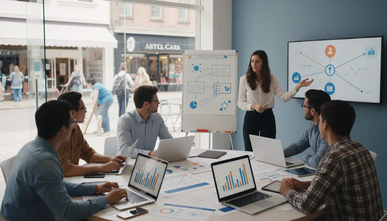 social media analytics KPI tracking: implementation and result after optimization.