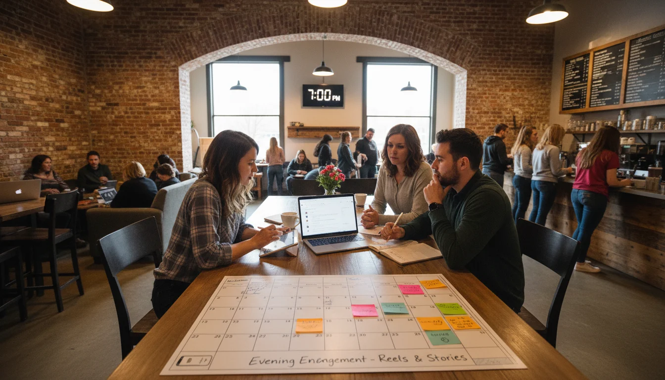 Fix and result scenario in strategic content calendar planning with aligned execution and improved outcomes.