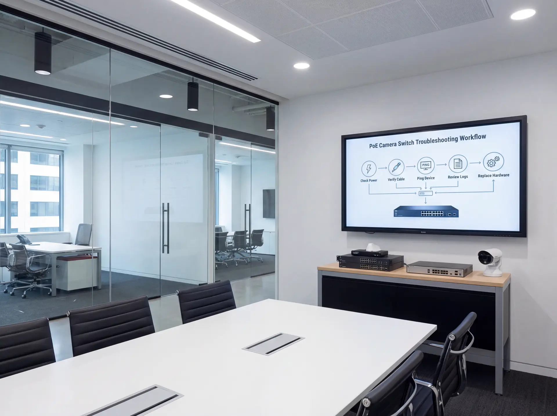 Workflow for Troubleshooting PoE Cameras and Switches Without Downtime