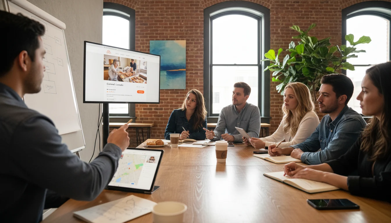 Fix and result scenario in small business website strategy with aligned execution and improved outcomes.