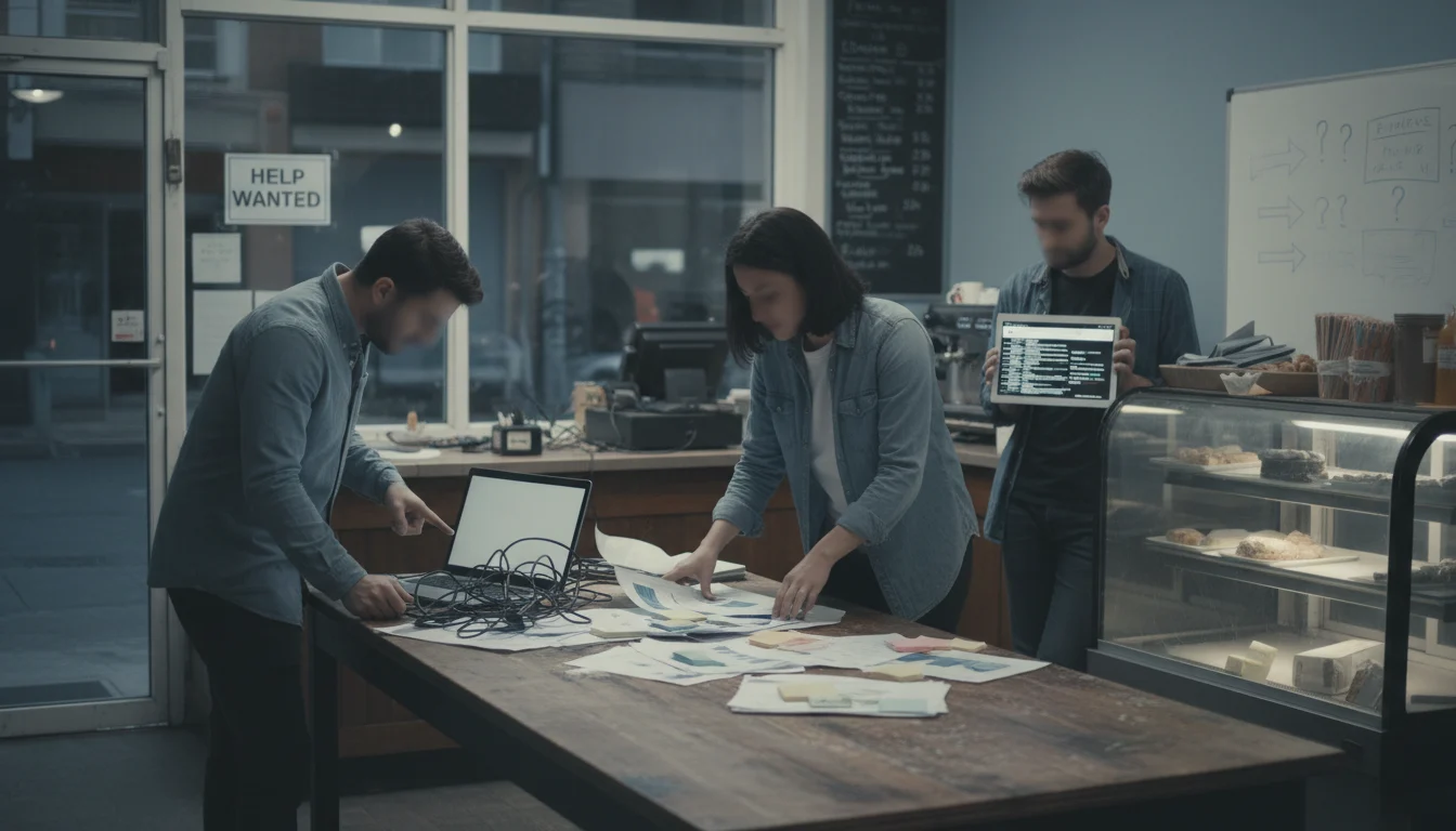 small business website strategy: pain context before optimization.