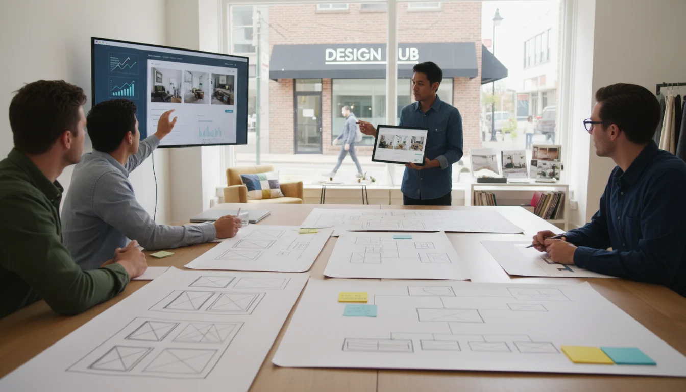 small business website strategy: implementation and result after optimization.