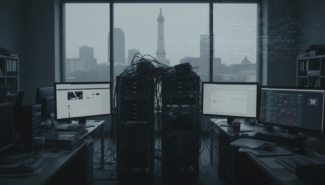 Common operational pain before optimizing Indianapolis web design services.